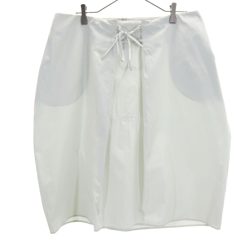 イタリア製 ミモレ丈 スカート 44 グレー NAVY レディース 6,073円