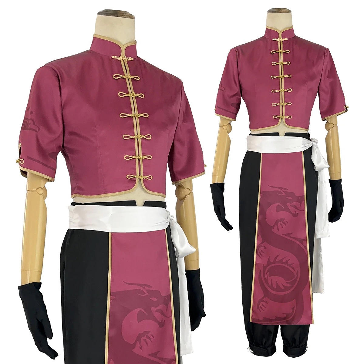 [2026 新作]HOLOUNCOSER ブルーロック カイザー×ネス コスプレ チャイナ服 中華風 チャイナカンフー カップリング フルセット C服 仮装 ハロウィン アニメ