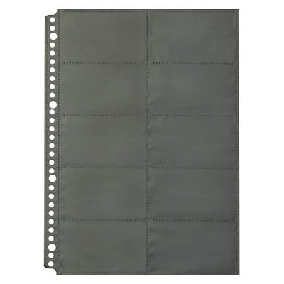 他サイト： ショットドックス 名刺ホルダー台紙 A4タテ 30穴 10枚 キングジム 36SDDの商品画像