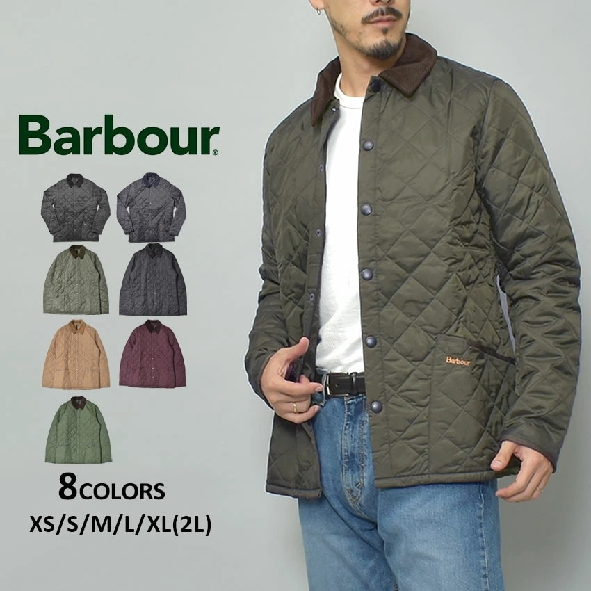 メンズ ウェア アウター ブルゾン キルティングブルゾン 上着 羽織 ジャケット ブランド ベーシック HERITAGE LIDDESDALE QUILT MQU0240