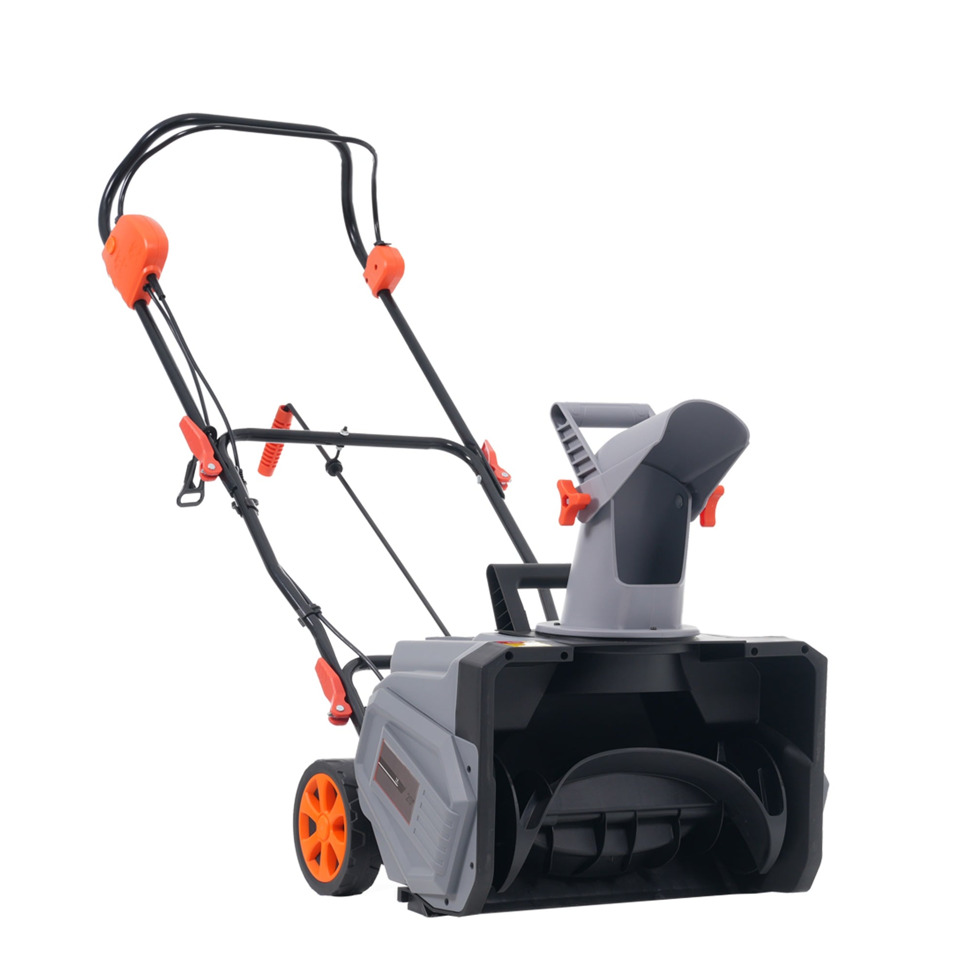 2025新作 除雪機 大型 家庭用 軽量 除雪幅46cm 除雪高27cm 10M電源ケーブル グレー