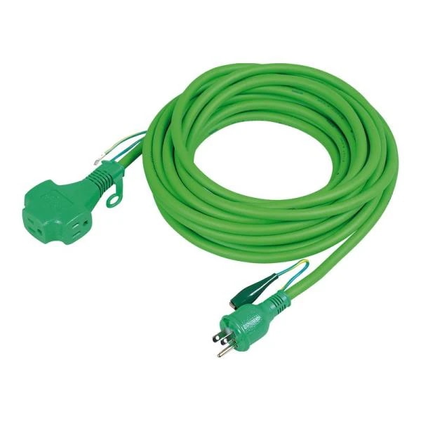 日動 トリプルポッキンコード20m PPT－20E ミドリ 電動工具 電工ドラム コード 延長コード ２０Ｍ