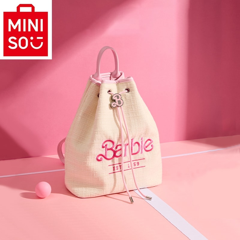 Barbie【2025年新年限定版】m i n i s o 正規品保証 Barbie レザー カード ホルダー カード ホルダー スモール ショルダーバッグ ハンドバッグ 4,826円