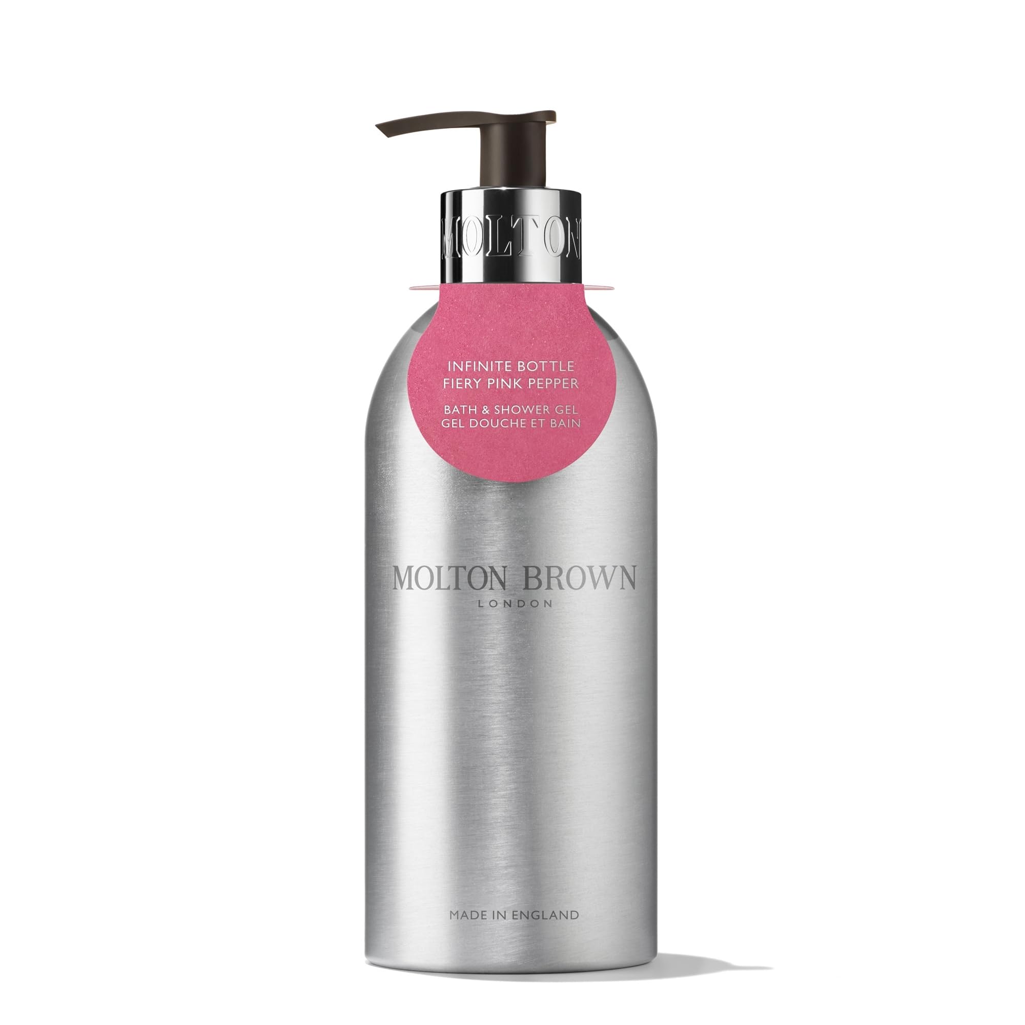 【公式】MOLTON BROWN ピンクペッパー バス&シャワージェル インフィニットボトル 400ml モルトンブラウン ウッディ スパイシー ギフト