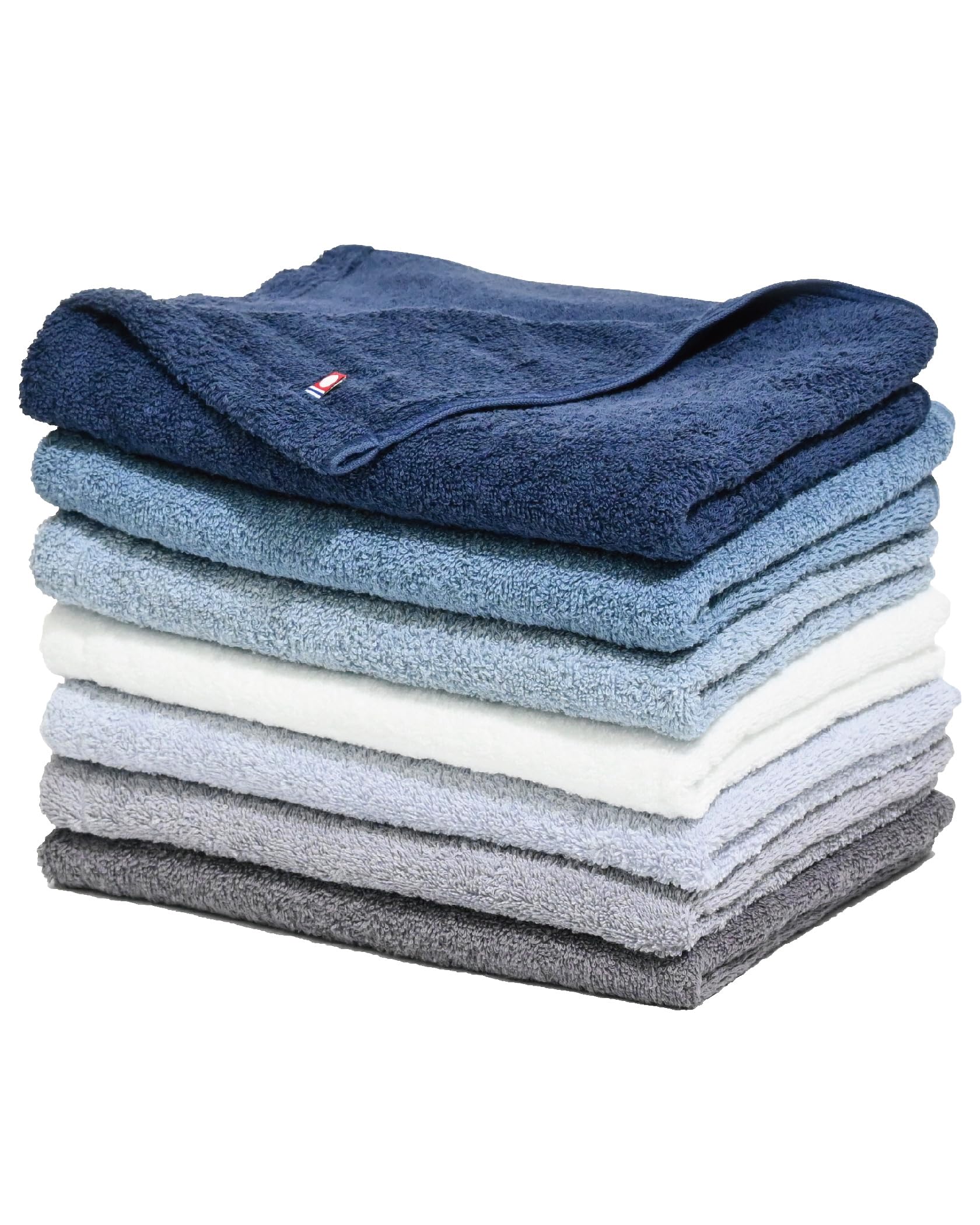 ミニバスタオル 今治 7枚セット 小さめ バスタオル スリムバスタオル 40x110 速乾