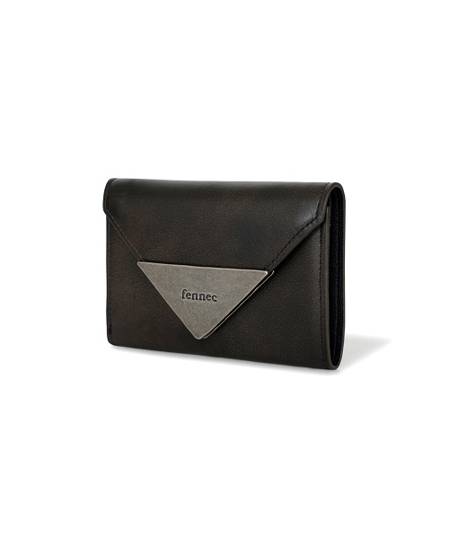 【FENNEC】 MATT TRIANGLE WALLET - BROWN 財布 正規品