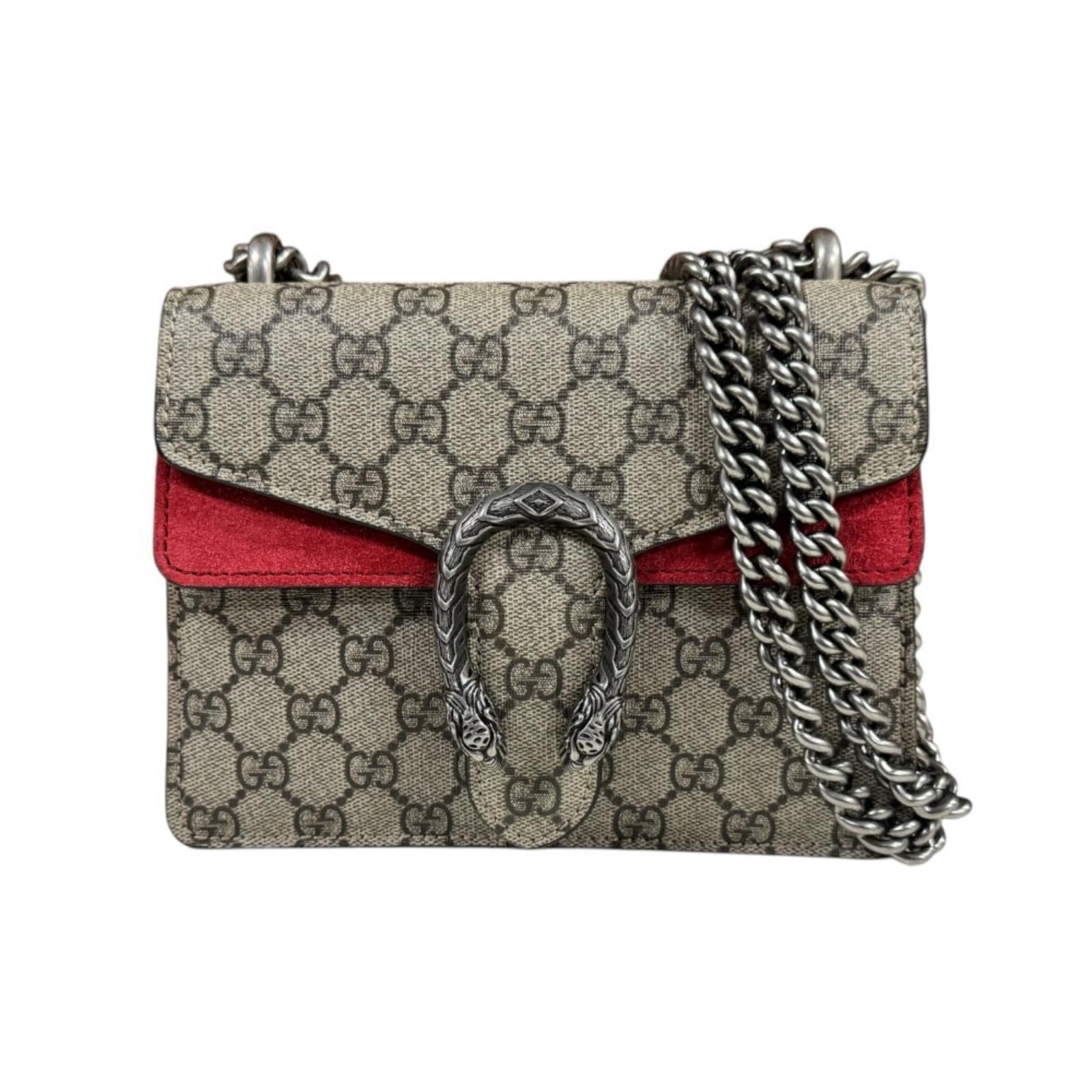 グッチ ディオニュソス ショルダーバッグ GGスプリームキャンバス 421970 ベージュ GUCCI 中古