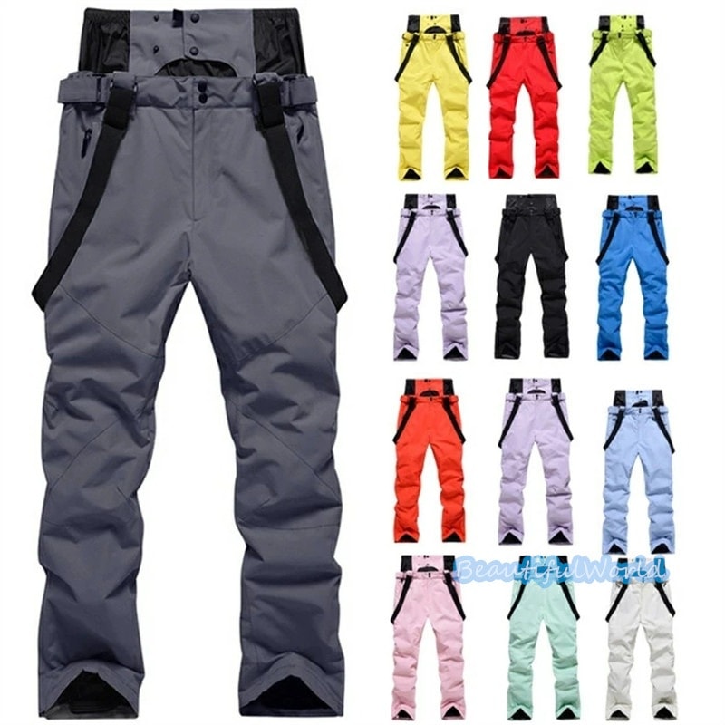 スノーボードウェア スキーパンツ スノーパンツ メンズ レディース 男女兼用 スキーウェア スノボウェア 撥水 防風防寒 保温 雪遊びH47