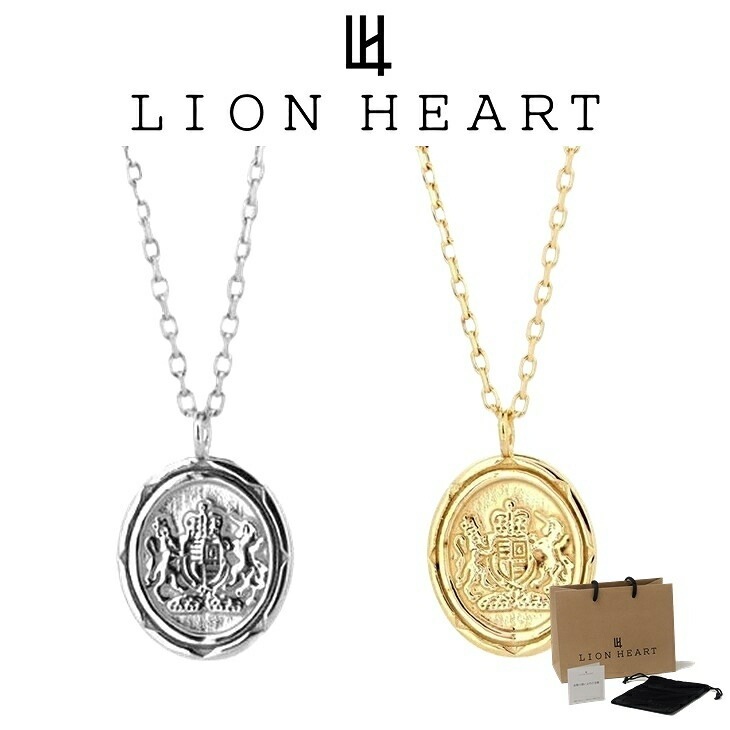 ネックレス メンズ イギリス国章コイン プチネックレス K10 10金 プチモダン LH-01NE0183 クリスマス 誕生日 プレゼント ギフト 彼氏 ブランド