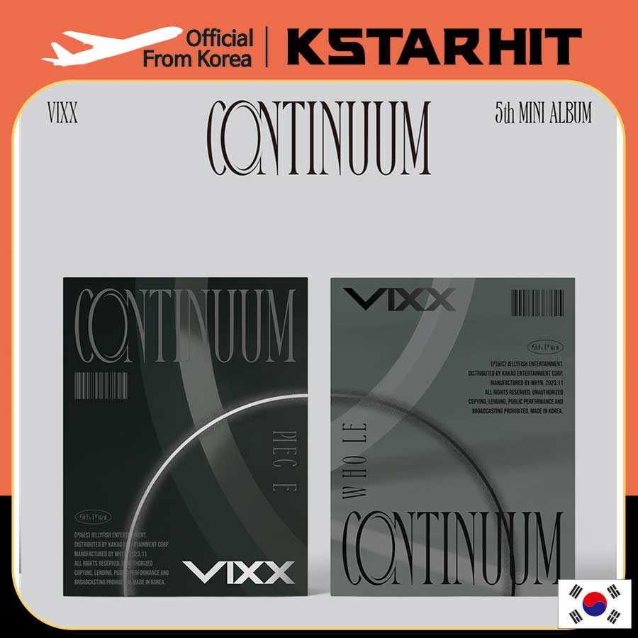 (2種セット) VIXX - CONTINUUM (5thミニアルバム)