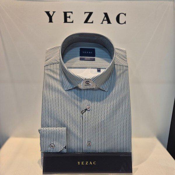 ポリ高伸縮ジャージプリントシャツ グリーン YJ4FUA719GR_DG