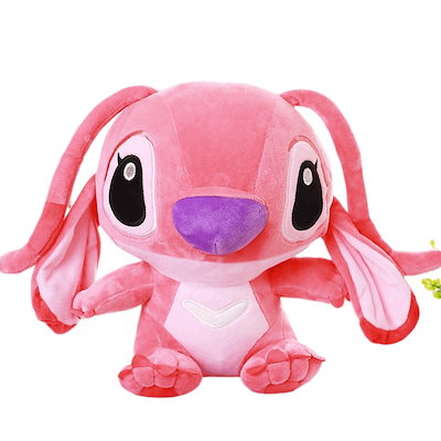 Qoo10] リロ＆スティッチ エンジェル ぬいぐるみ : おもちゃ・知育