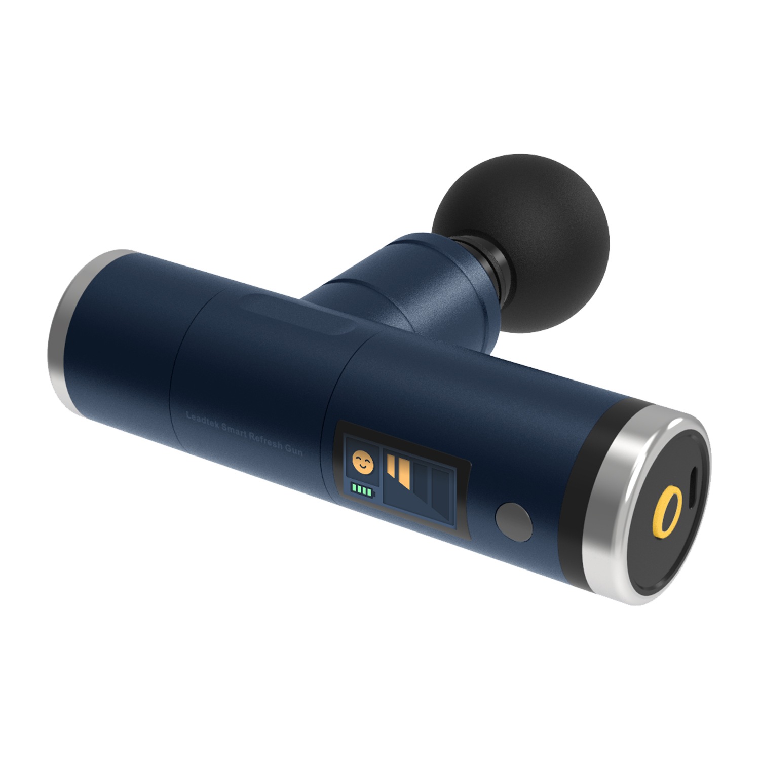 スマートリフレッシュガン 体調の可視化 ボディケア 4段階調整 アタッチメント4種類 リフレッシュ 日本製 アプリ対応