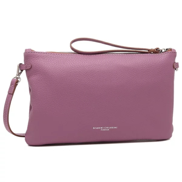 ショルダーバッグ クラッチバッグ ハーミー 2WAY パープル レディース BS3695 GRN