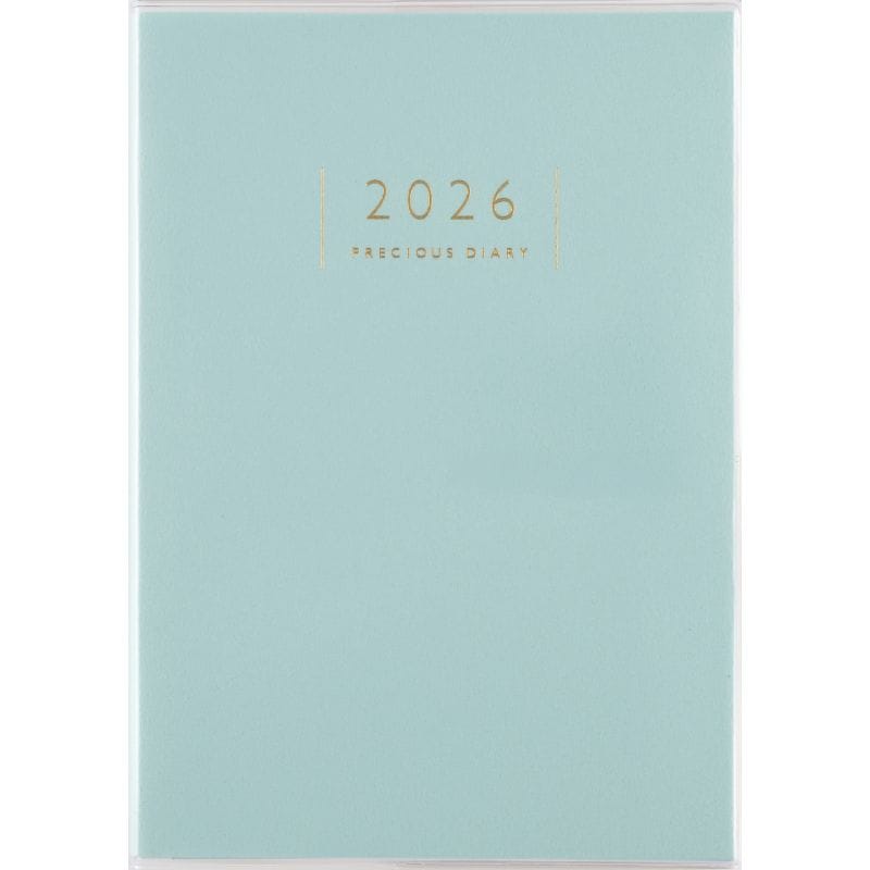 （まとめ買い）高橋書店 2026年 手帳 No.10 Precious Diary（プレシャスダイアリー） B6判 デイリー1頁1日＆月間ブロック式 ブルー [x3]