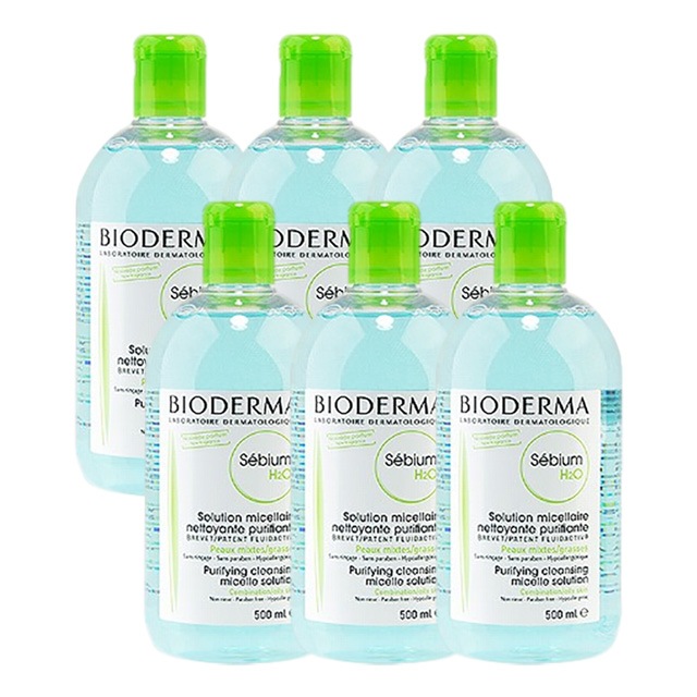 ビオデルマ セビウムH2O 500ml x 6 仕入れ お得な6個セット