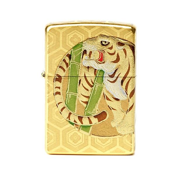 ZIPPO 高級蒔絵 ジッポオイルライター 本金箔張り 平成22年限定 虎 2GPT-TORA