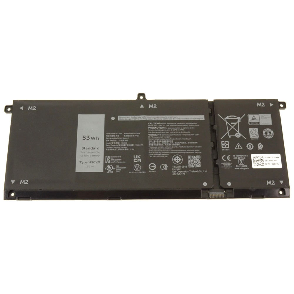 GAOCHENGバッテリー互換 DELL Inspiron 5400 5406 7300 7306 7405 7500 7506 2-in-1 15V 53Wh 3360mAh 4-Cell