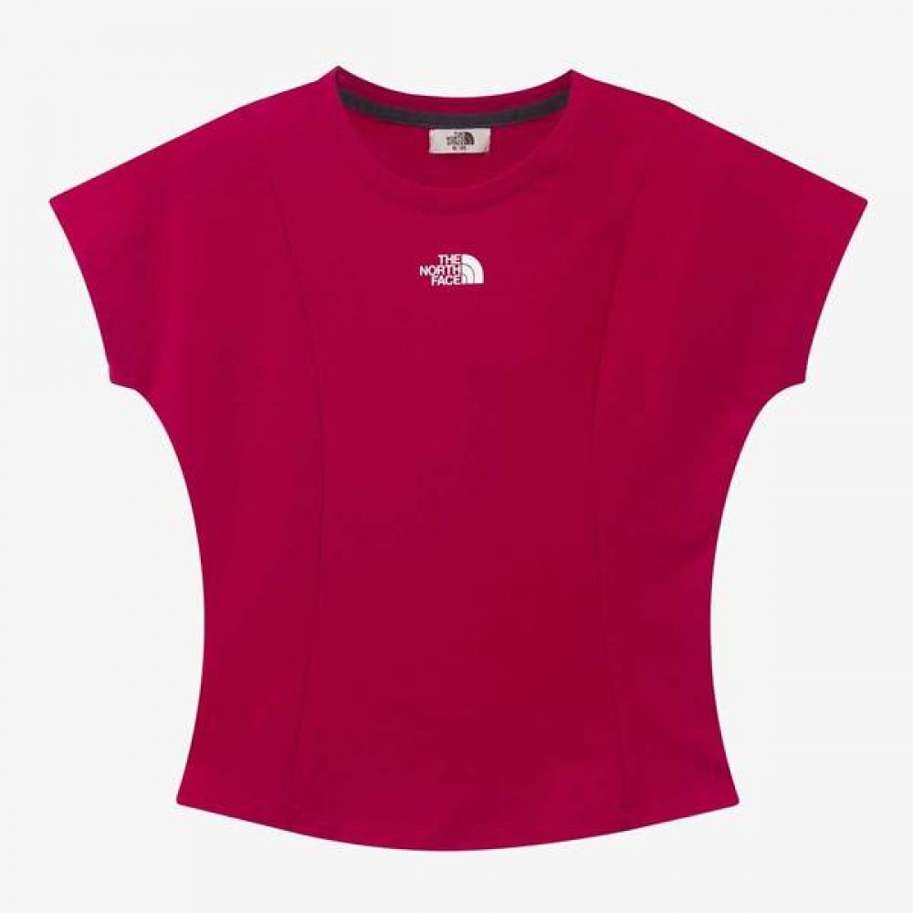 ノースフェイス ホワイトラベル レディース デルフィ Tシャツ HOT PINK NT7UR30L