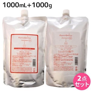 ナノアミノ シャンプー RS 1000mL + トリートメント RS 1000g セット