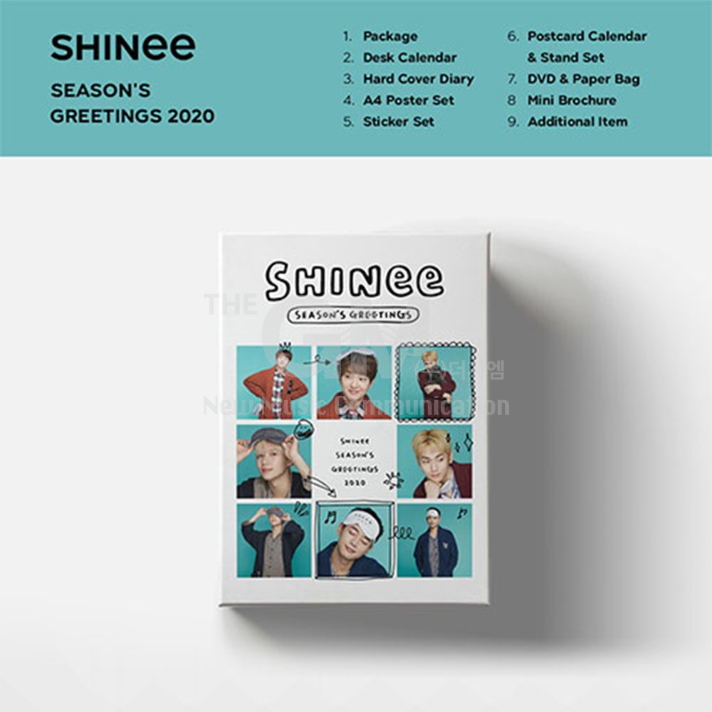 （TF012）シャイニー（SHINee）（シーズングリーティング） - （2020 SHINee SEASONS GREETINGS）/ K-POP /韓国の発送 6,691円
