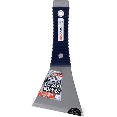 他サイト： 高儀 EVAハンドル貫通皮スキ Y型 斜 90mm　しっかり叩ける さび剥がし ペンキ剥がし 清掃 貫通型 貫通タイプ 日本製 TAKAGIの商品画像