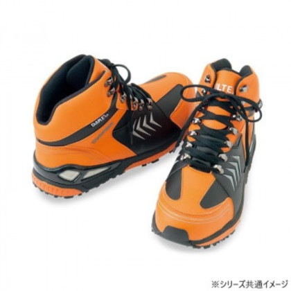 アイトス 56380 防水セーフティシューズ(ミドルカット)(男女兼用) オレンジ 25.5cm