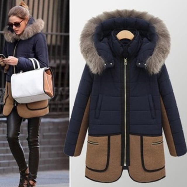 【送料無料】レディース レディース 大きいサイズ ファーコート 毛皮 ダウン ロング
