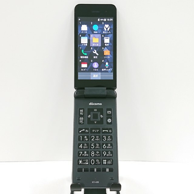 DIGNO ケータイ ベーシック KY-41B ドコモ ブラック 送料無料 本体 c17045 【中古】