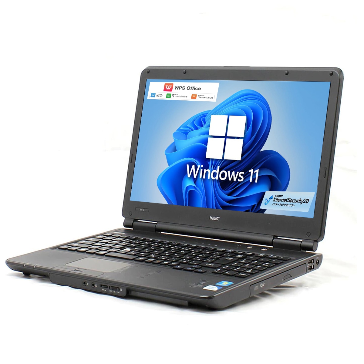 Windows11 中古 ノートパソコン VK16/SSD 120GB/メモリ 4GB/無線LAN