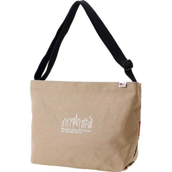 マンハッタンポーテージ Manhattan Portage Clearview Shoulder Bag Canvas ショルダーバッグ MP1482CNVS-BEI