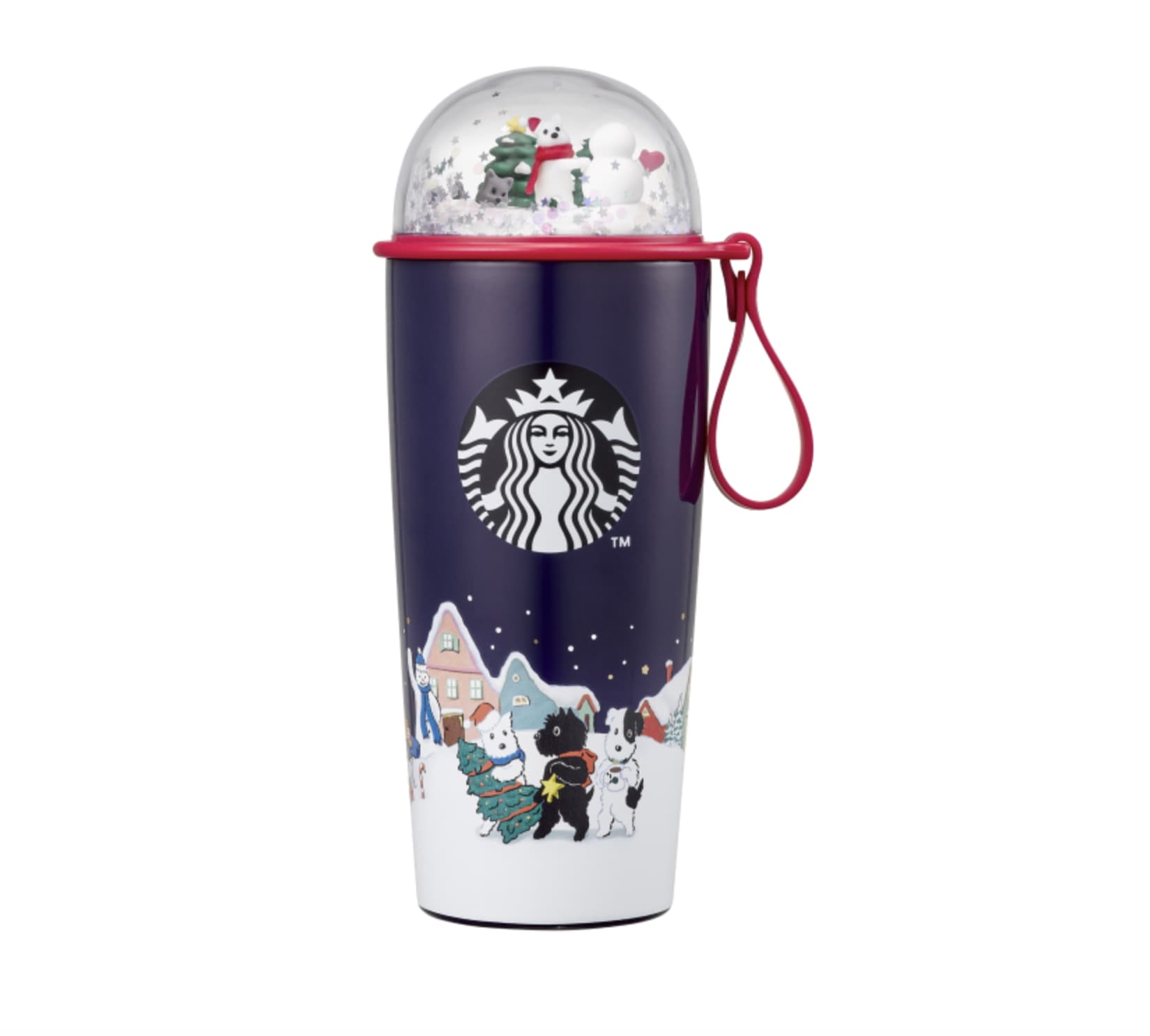 スターバ KOREA ホリデーフレンズチャビードームタンブラー473ml