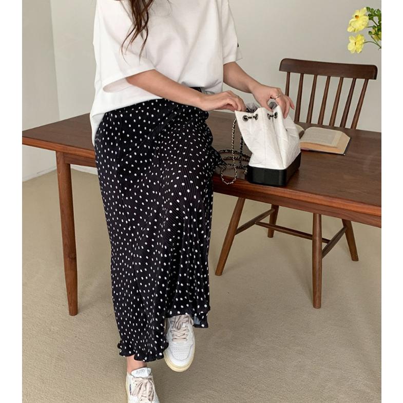 スカート ロング ティアード マキシ レディース プリーツ ウエストゴム ハイウエスト 無地 ロングスカート フレア フレアスカート ティアードスカー