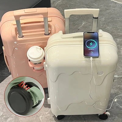 キャリーケース スーツケース 機内持ち込み パソコン収納 大容量 超軽量 360回転キャスタ 旅行バック