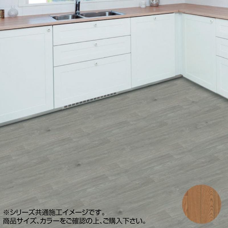 富双合成 クッションフロア スタイルフロア 約91cm幅x20m巻き Y504-S オーク