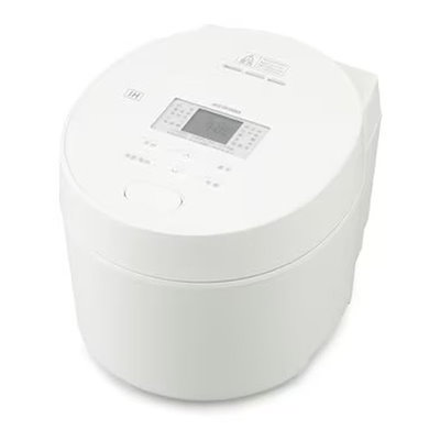 Qoo10] アイリスオーヤマ 炊飯器 IH/3合炊き/ホワイト RC