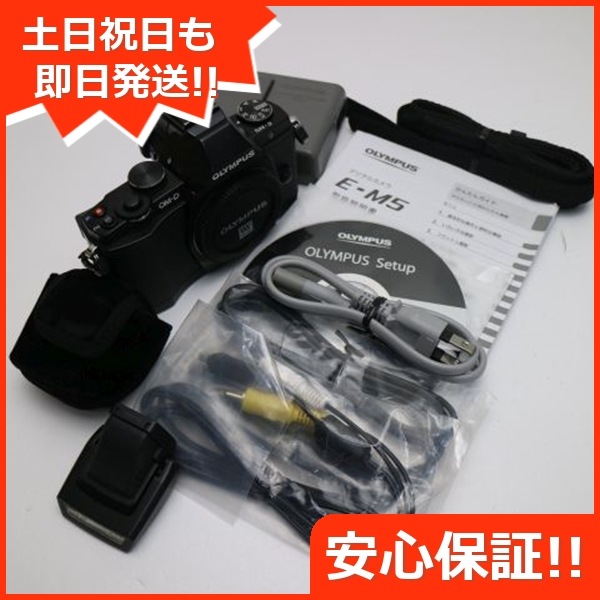 超美品 E-M5 ブラック ボディ デジ1 OLYMPUS 143
