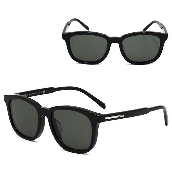 サングラス 0PRA21SF 16K08Z 55 サングラス アジアンフィット メンズ レディース ユニセックス ブラック ダークグレー