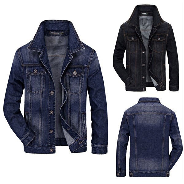 デニムジャケット メンズ パーカー デニム 長袖 コート ショート丈 春秋冬 ヴィンテージ