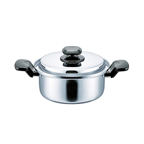 ヘルシークック 両手鍋 18cm HC-18W 0101218