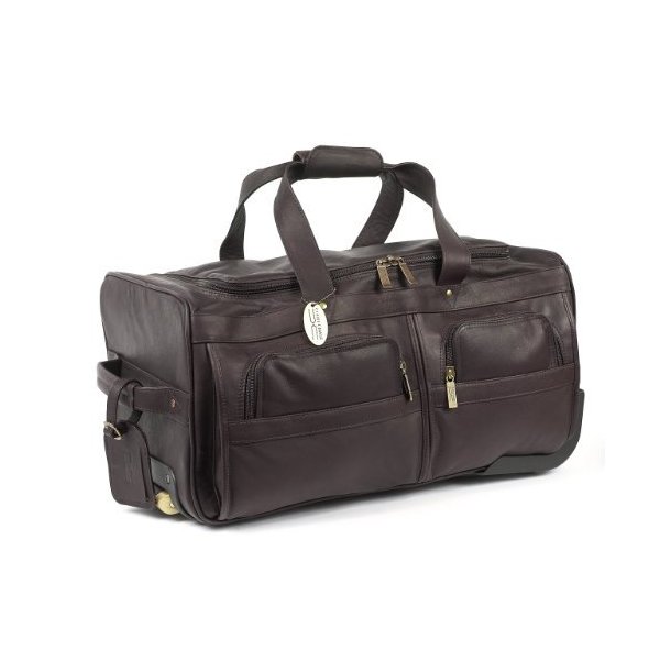 Claire Chase Rolling Duffel, Cafe, One Size 並行輸入品