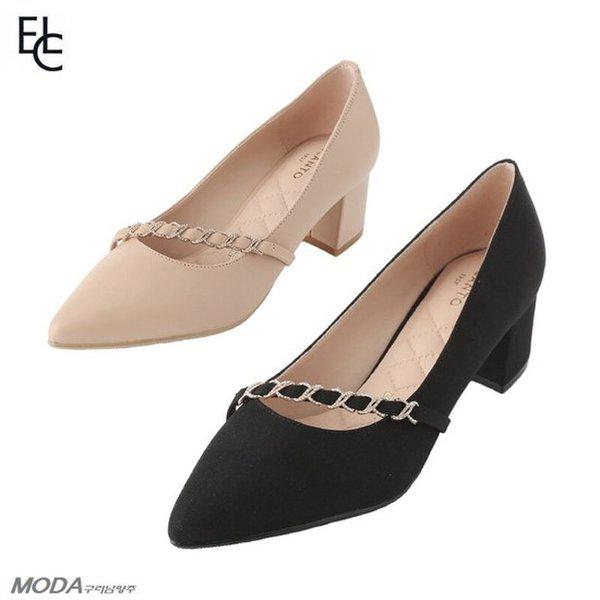 軽量クッション デイリー シューズ 女性 パンプス 1XWD27XI_GN