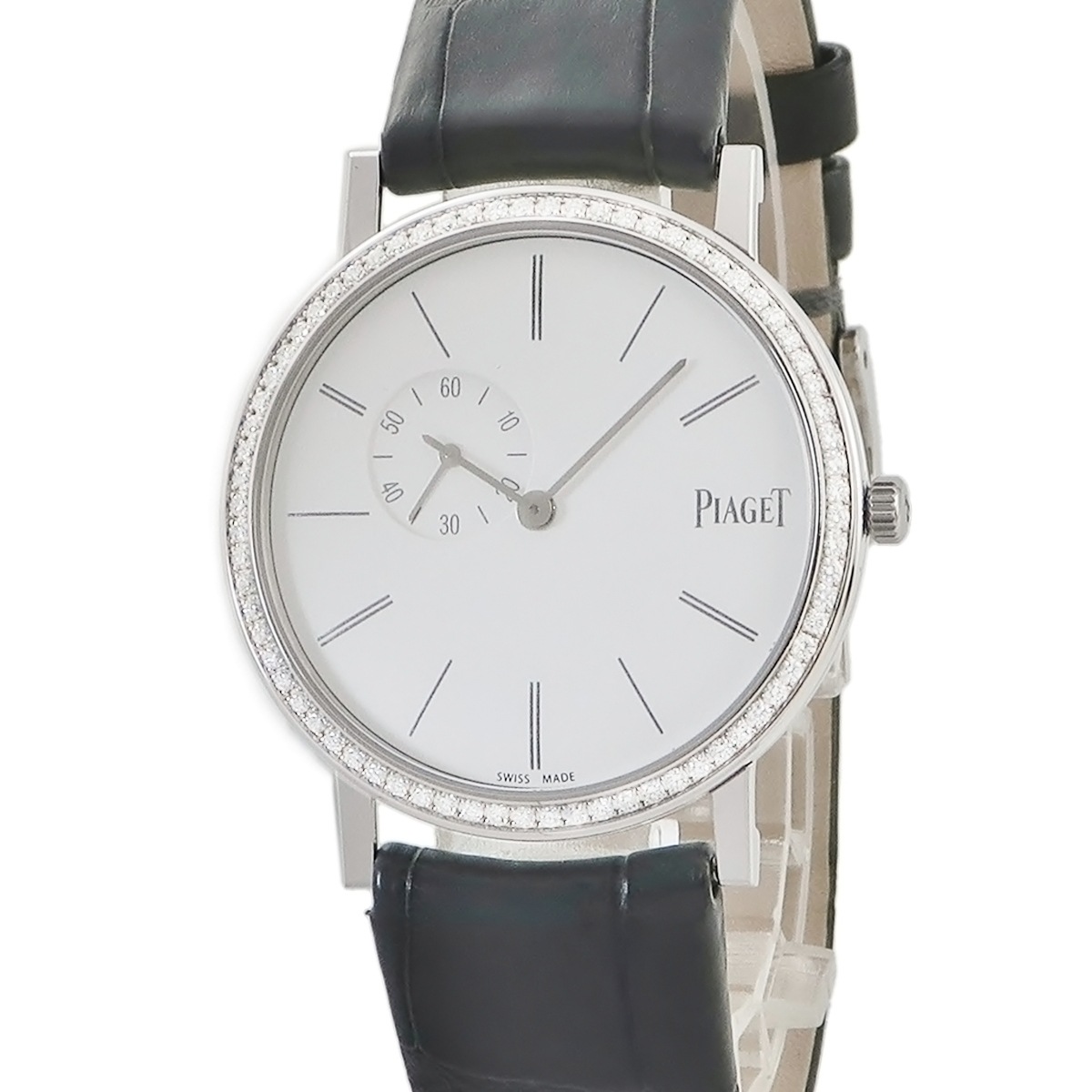 アルティプラノ オリジン G0A39106 手巻き レディース ロジウム加工K18WG無垢 純正ダイヤ 白 3年保証