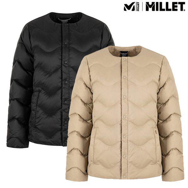 [新商品30%OFF] 女性用冬ダウン 波型キルティング LD ボンネット ラウンド ダウンジャケット_MLUWD656II_US