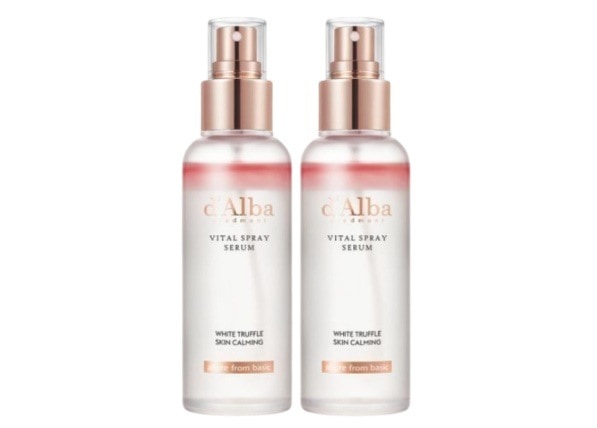 dAlba ダルバ ホワイトトリュフバイタルスプレー セラム100ml [1+1] (レッド)