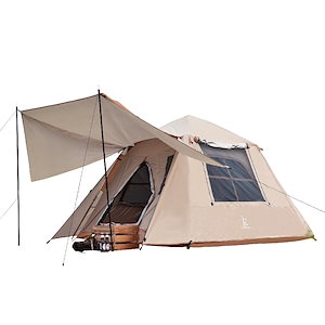 テント 3-4人用 ワンタッチ おしゃれ 防災用 折りたたみ スクリーンテント 簡易テント