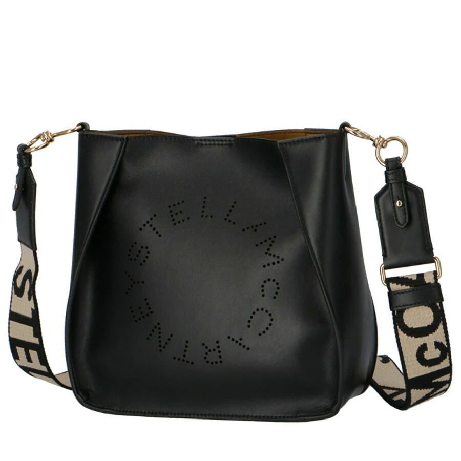 【MINI ECO SOFT】 ロゴベルト ショルダーバッグ クロスボディ ブラック 700073 W8542 1000