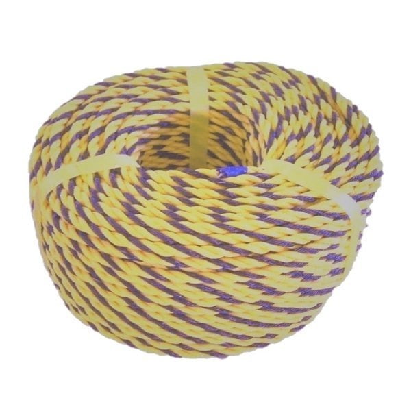 トラロープ ＃9ｘ100Ｍ 5巻セット 標識ロープ