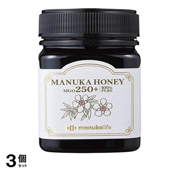 岩谷産業 マヌカハニー MGO 250+ 250g 3個セット
