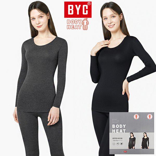 ボディヒート 女性 発熱インナー 冬 長袖 保温 防寒 女性 下着 セット DBS1048